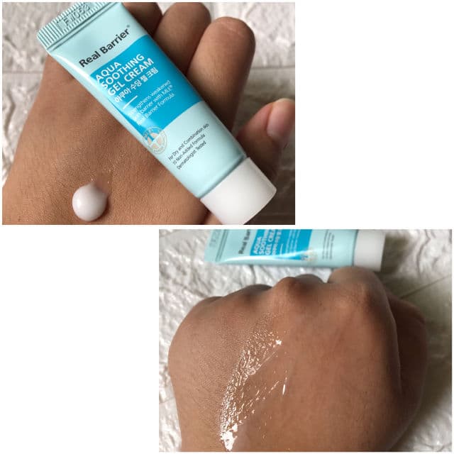 Real Barrier Aqua Soothing Cream review photo by caramelskindiary