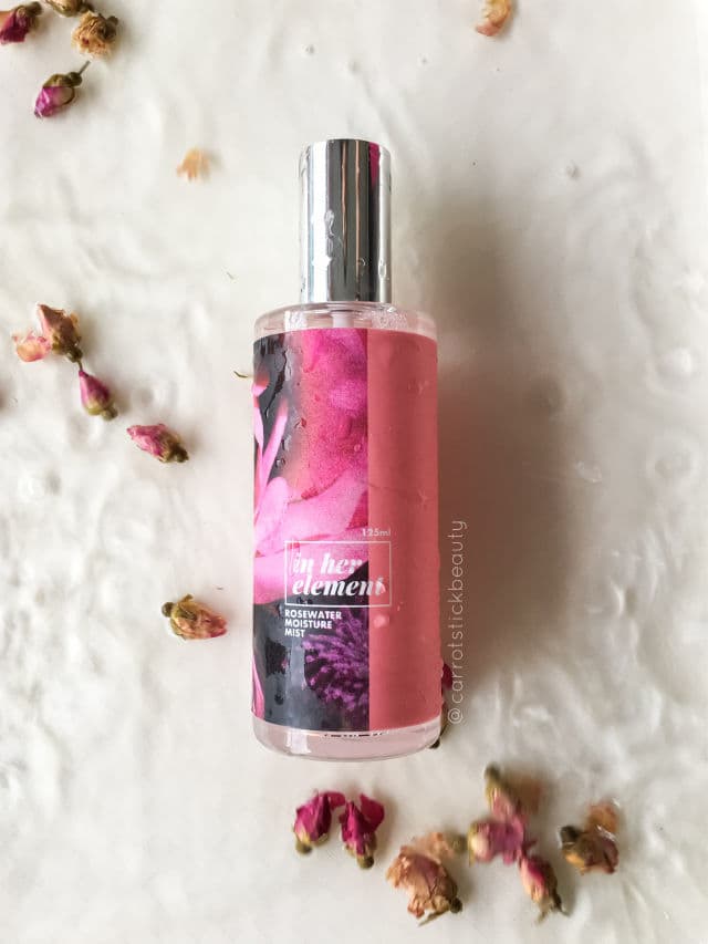 In Her Element Rosewater Moisture Mist	 review photo by carrotstickbeauty