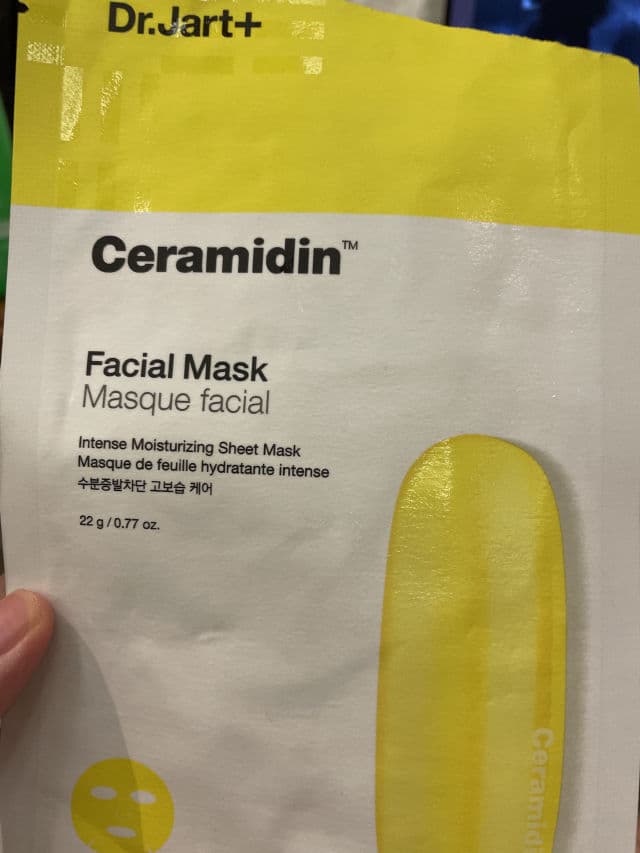 Dr. Jart+ Ceramidin™ Skin Barrier Moisturizing Mask review photo by carrotstickbeauty