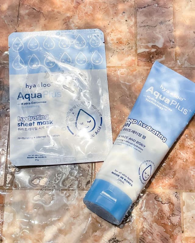 Hyaloo Aqua Plus Deep Hydrating Gel review photo by carrotstickbeauty