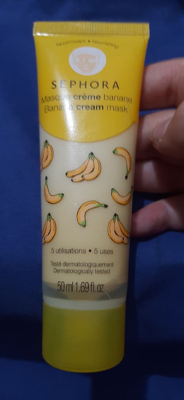 Sephora Collection Instant Masks Banana Cream review photo by casshole