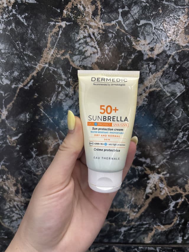 Dermedic Sun Protection Cream - Oily and Mixed Skin SPF 50+ review photo by KETI