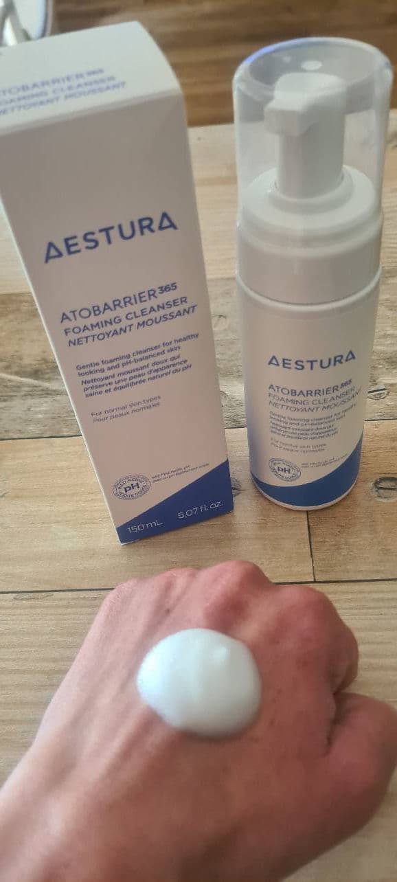 Aestura Atobarrier365 Bubble Cleanser review photo by Davmath