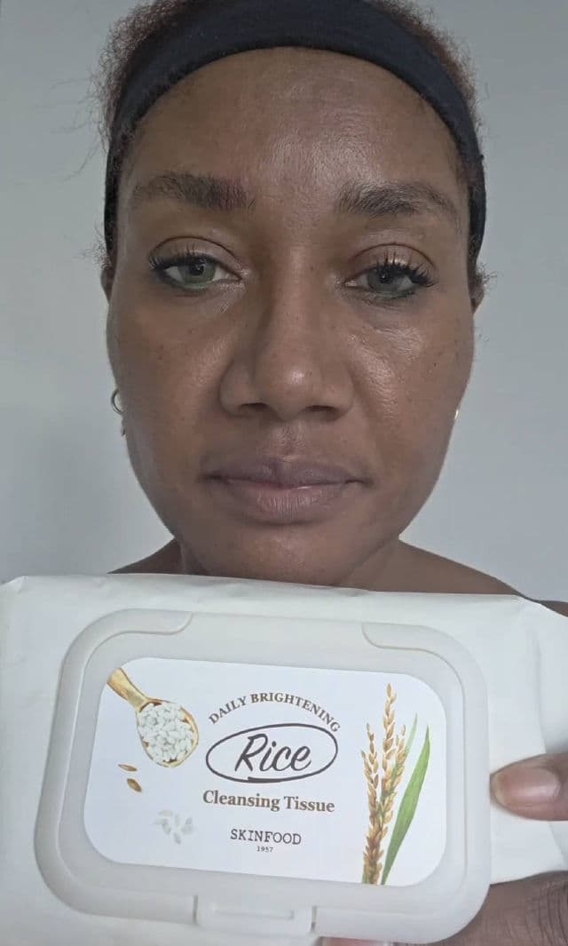 SKINFOOD Rice Brightening Cleansing Tissue review photo by IceE81