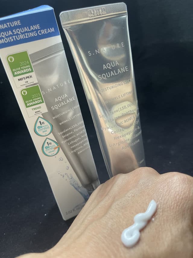 S.NATURE Aqua Squalane Moisturizing Cream review photo by millyhas