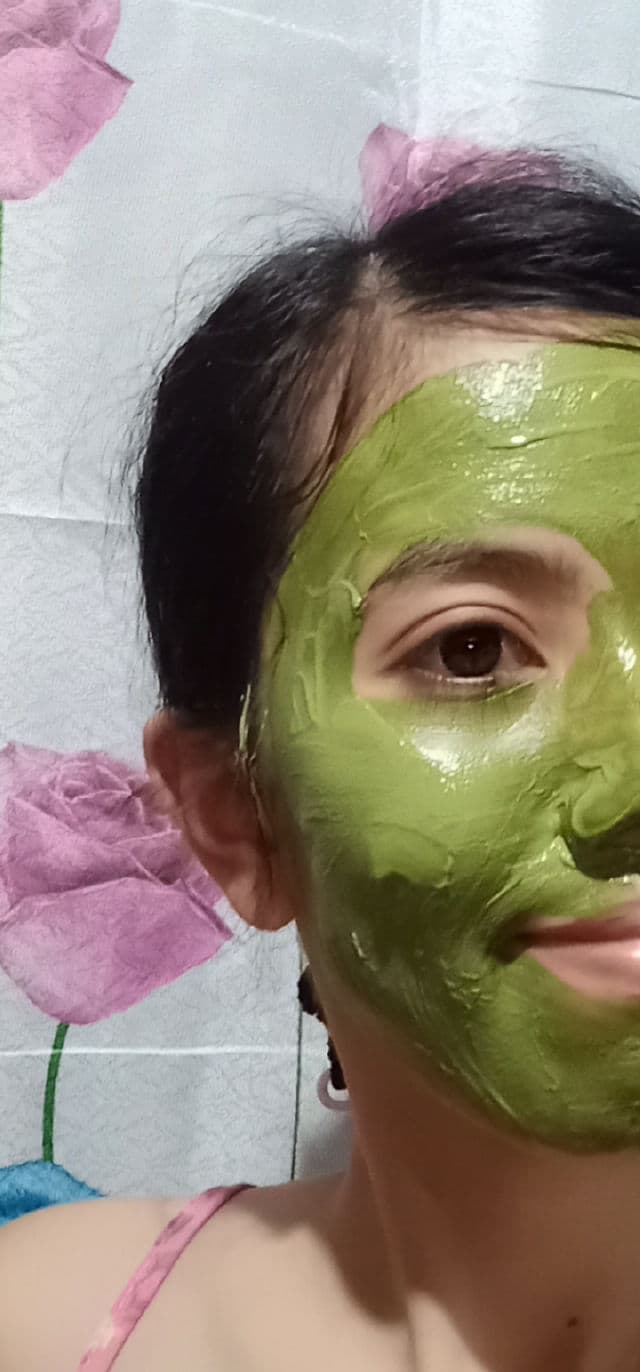 Laikou Matcha Facial Exfoliator Face Scrub review photo by cessrence