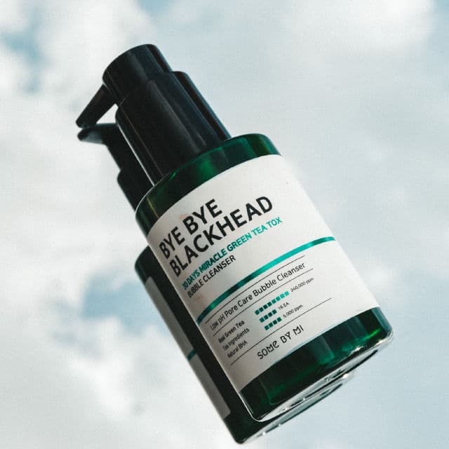 Some By Mi Bye Bye Blackhead 30Days Miracle Green Tea Tox Bubble Cleanser review photo by chacaa