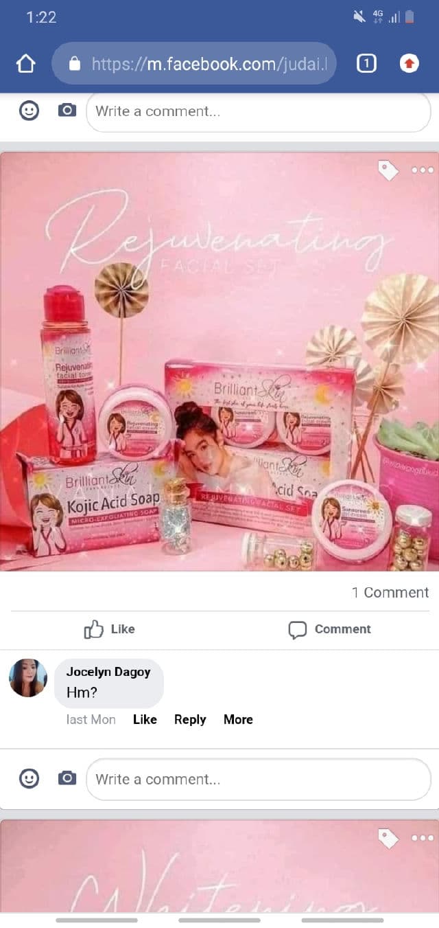 Brilliant Skin Rejuvenating Facial Cream review photo by chean