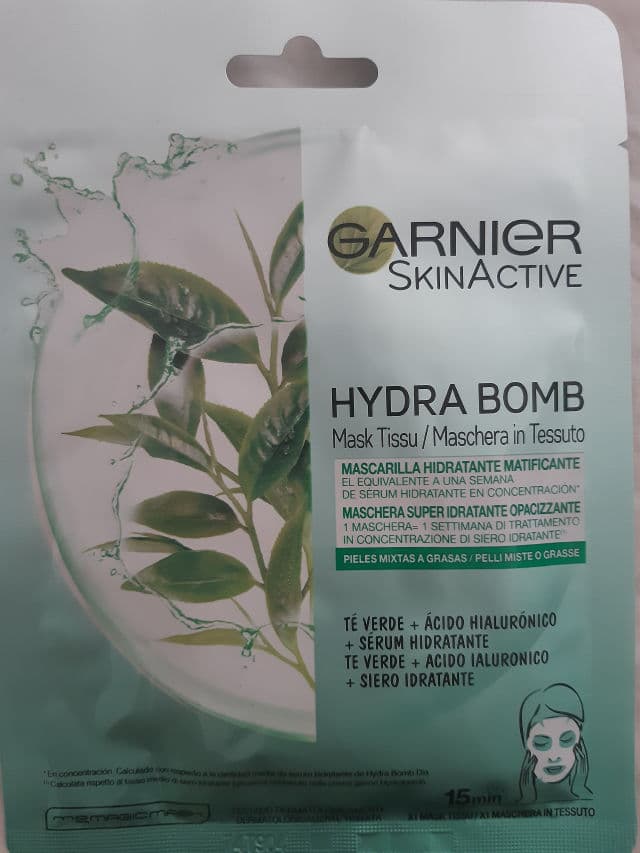 Garnier Moisture + Freshness Super Hydrating & Purifying Tissue Mask Normal & Combination Skin review photo by chiarapage