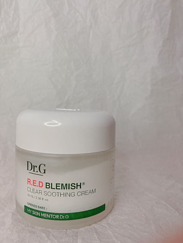 DR.G [Discontinued] R.E.D Blemish Clear Soothing Cream review photo by Leezy