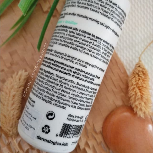 Dermalogica Micro-Pore Mist review photo by chloemont