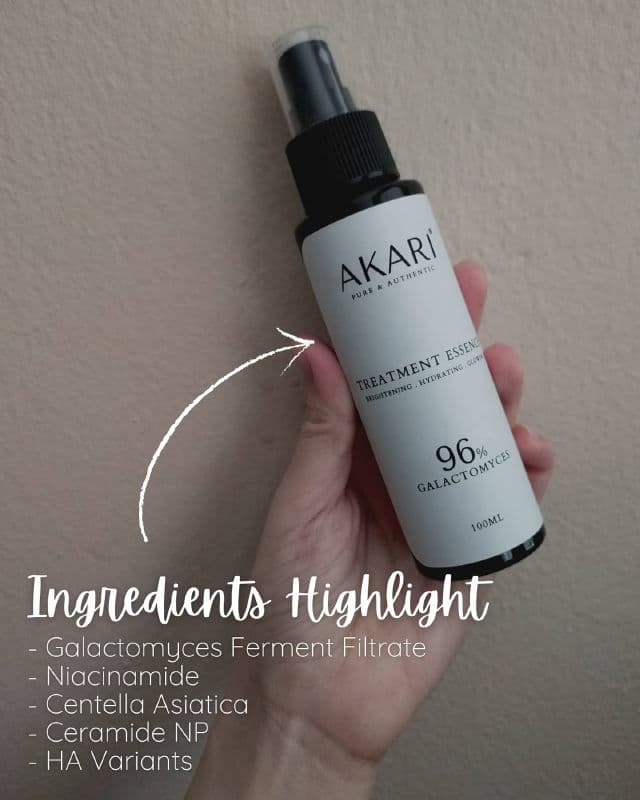 AKARI Treatment Essence review photo by chloemont