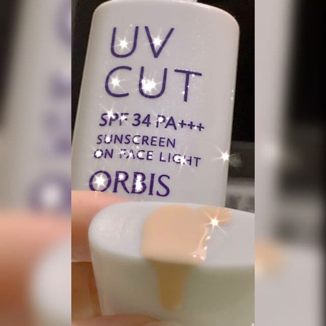 Orbis Sunscreen on Face Light review photo by chrisbeautylook