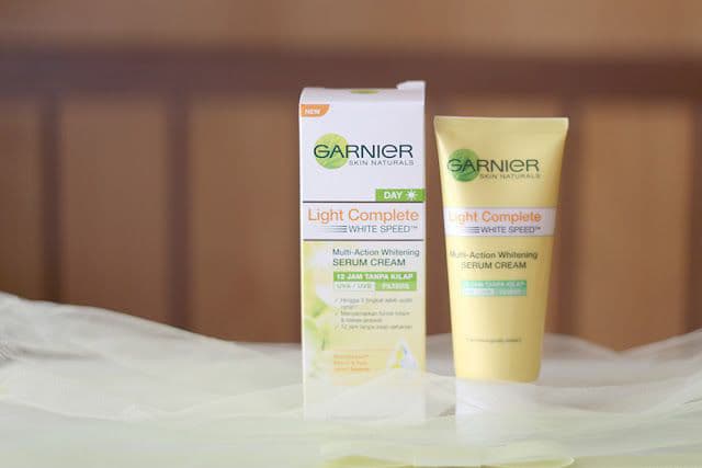 Garnier Light Complete White Speed 12H Shine-Free Whitening Serum Cream review photo by chssa