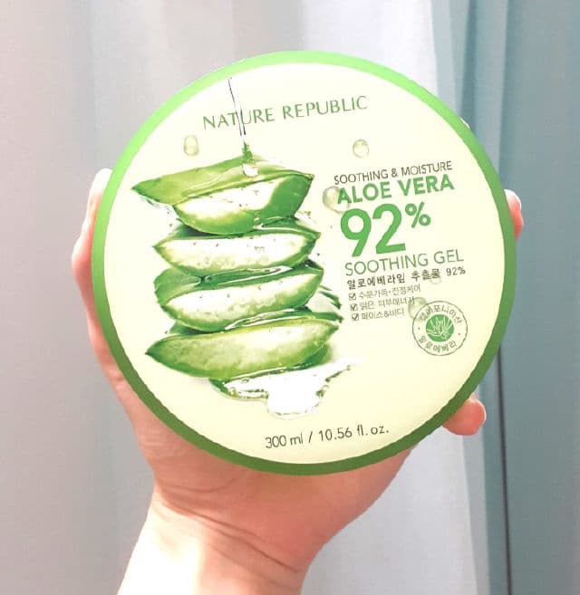 NATURE REPUBLIC Soothing & Moisture Aloe Vera 92% Soothing Mask Sheet review photo by chssa