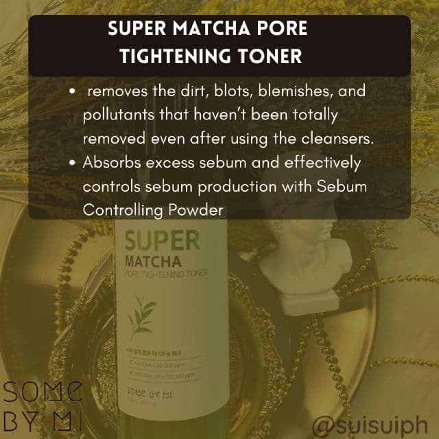 Some By Mi Super Matcha Pore Tightening Toner review photo by chweetsays
