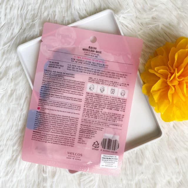 Frudia Air Mask 24 Watery review photo by cikbskincarestories