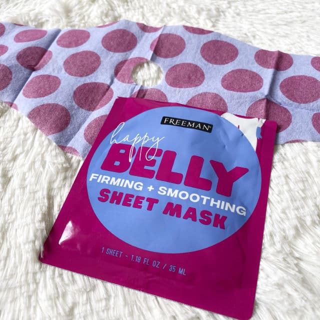 Freeman Happy Belly Firming + Smoothing Sheet Mask  review photo by cikbskincarestories