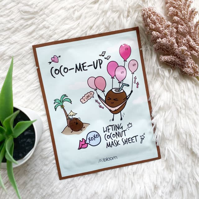 A'bloom Coco-Me-Up Lifting Coconut Mask review photo by cikbskincarestories