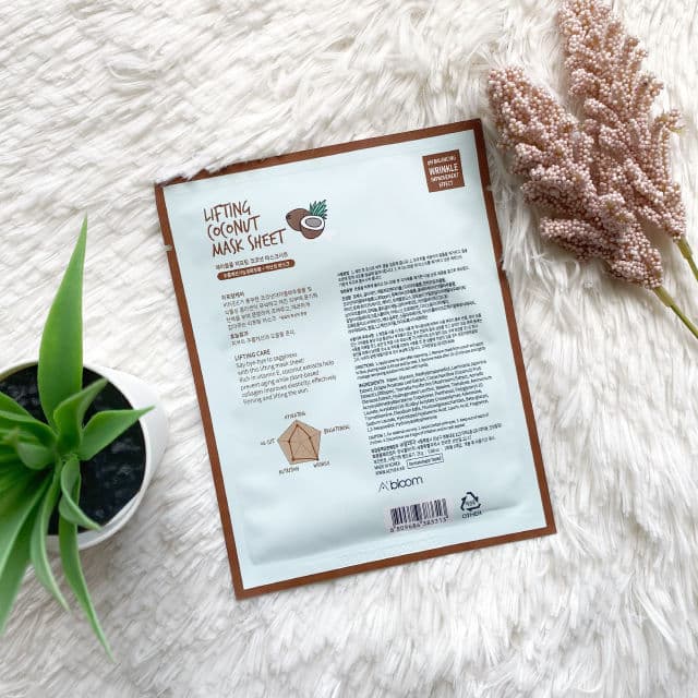 A'bloom Coco-Me-Up Lifting Coconut Mask review photo by cikbskincarestories
