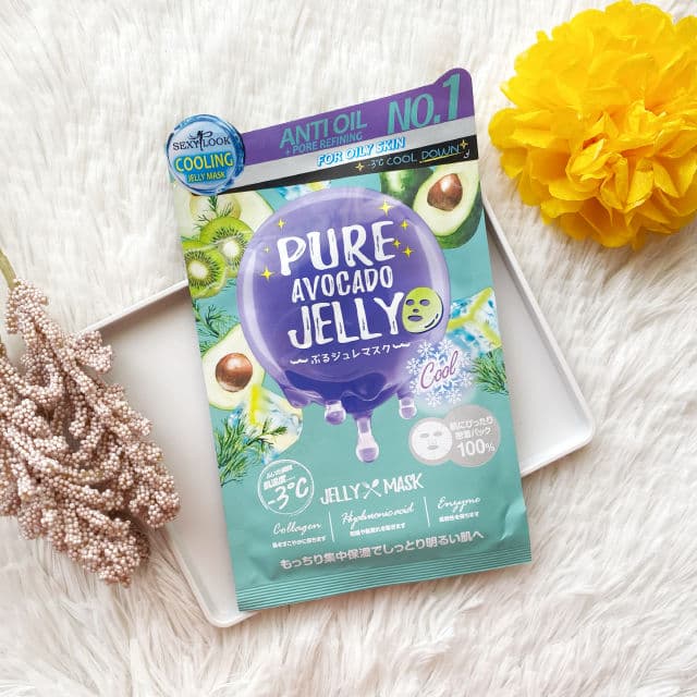 Sexylook Pure Avocado Cooling Cool Jelly Mask review photo by cikbskincarestories