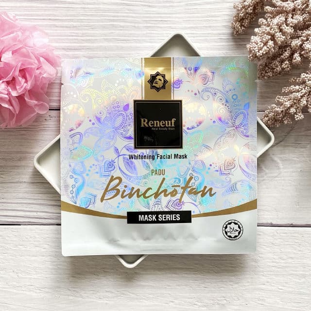 Reneuf Binchotan Whitening Facial Mask review photo by cikbskincarestories