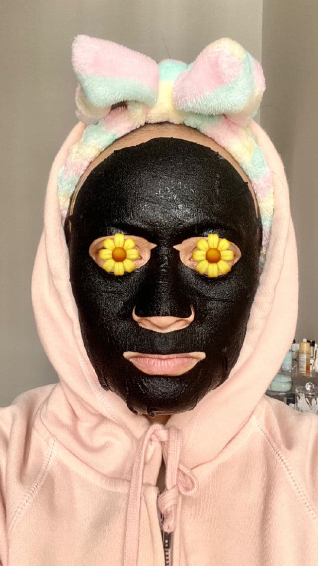 Reneuf Binchotan Whitening Facial Mask review photo by cikbskincarestories