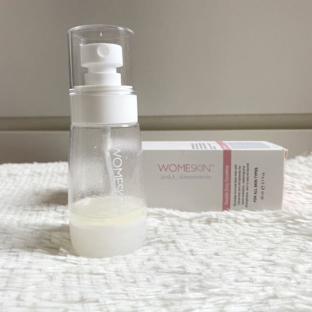 Womeskin Double Duty CeraMist review photo by cikbskincarestories