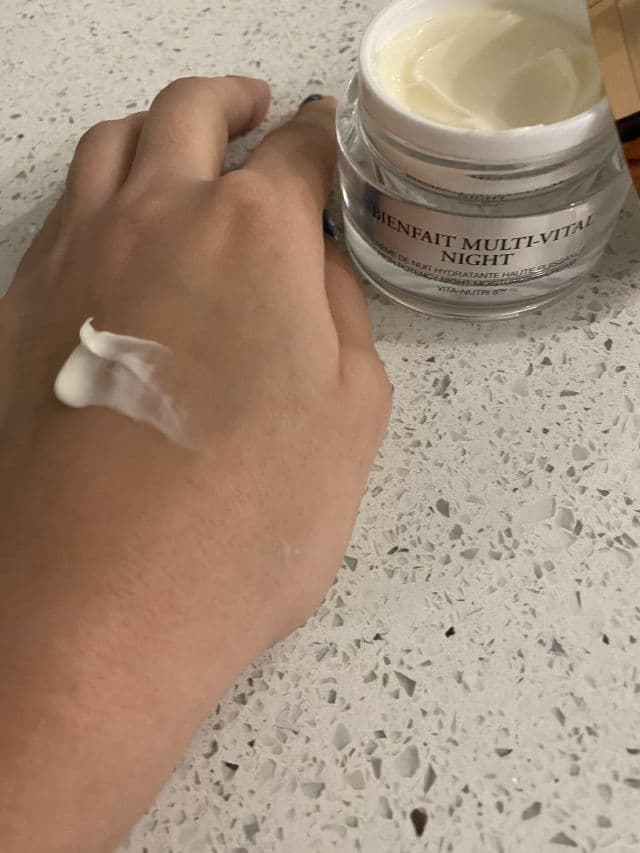 Lancome Bienfait Multi-Vital Night, High Potency Night Moisturizing Cream review photo by CindyCuidaTuPiel
