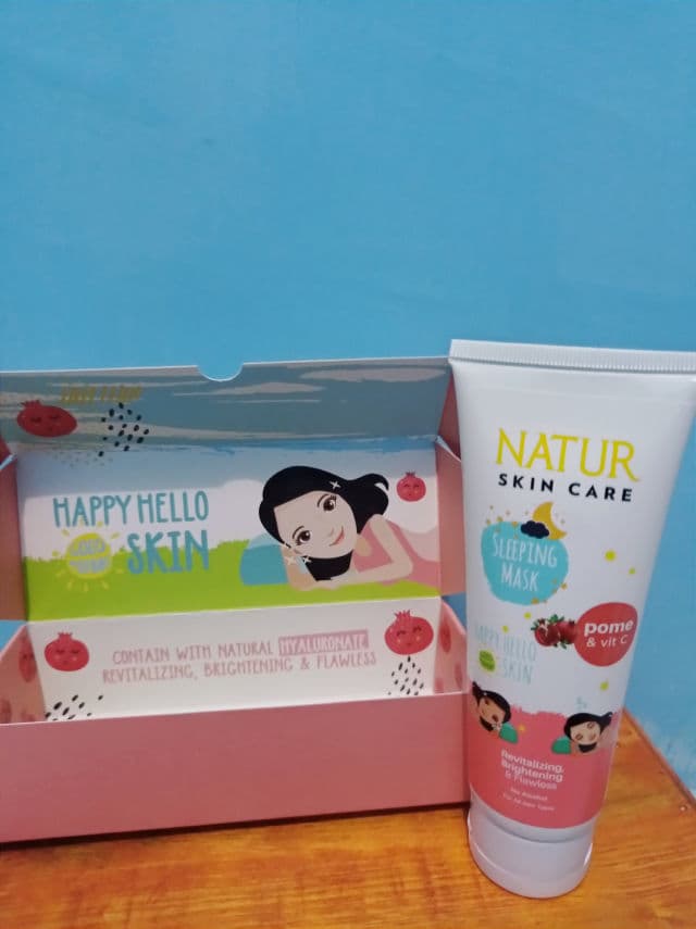 Natur Skin Care Sleeping Mask Pome & Vitamin C review photo by cindyviolina7