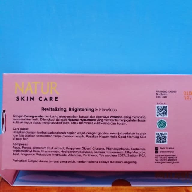 Natur Skin Care Sleeping Mask Pome & Vitamin C review photo by cindyviolina7