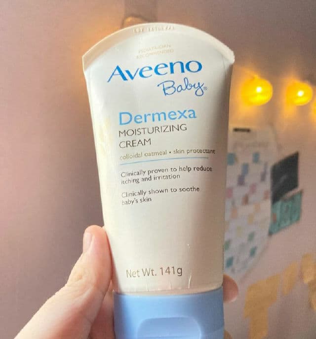 Aveeno Baby Dermexa Moisturizing Cream review photo by skinartery