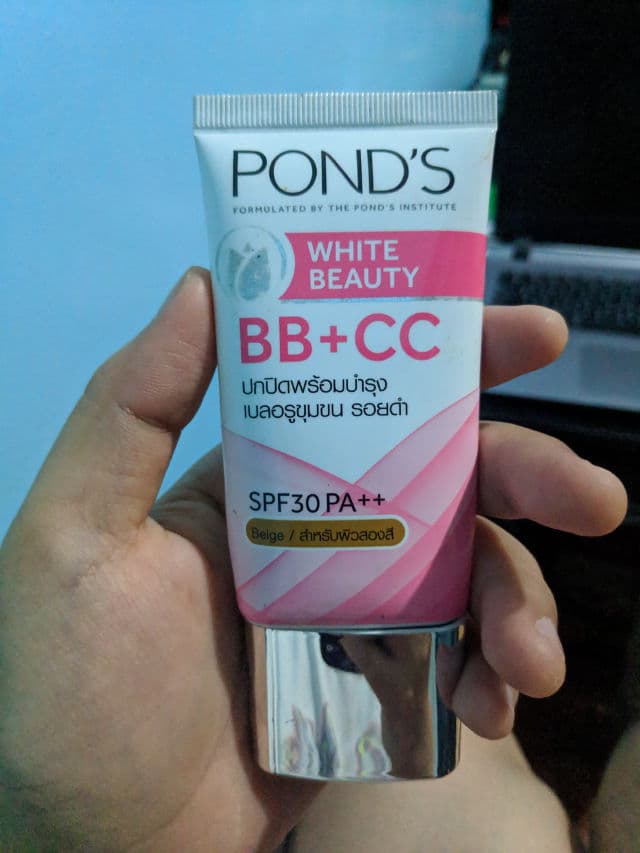 Pond's White Beauty BB+CC Cream SPF30 PA+++ - Beige review photo by clarapickle