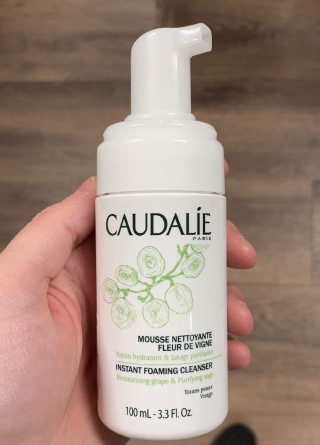 Caudalie Paris Instant Foaming Cleanser review photo by clarissadebeauty