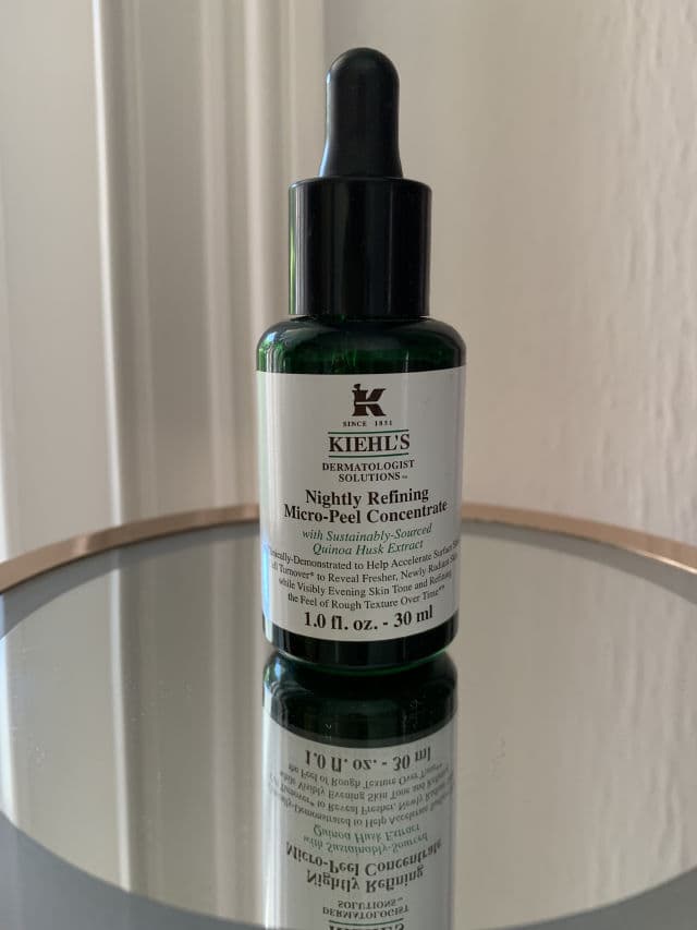 Kiehl's Dermatologist Solutions Nightly Refining Micro-Peel Concentrate review photo by clarissadebeauty