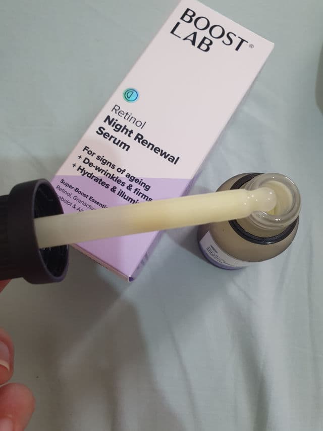 Boost Lab Retinol Night Renewal Serum review photo by clarissaguzmann