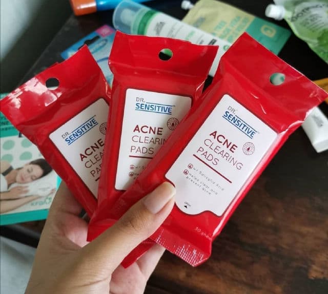 Dr. Sensitive Acne Clearing Pads review photo by clauiidayao