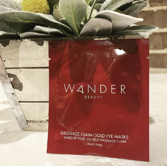 Wander Beauty Baggage Claim Rose Gold Eye Masks - Rose Gold review photo by cleahanchey