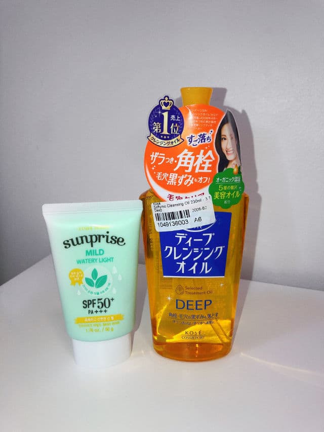 Kose Deep Cleansing Oil review photo by skinwithclods
