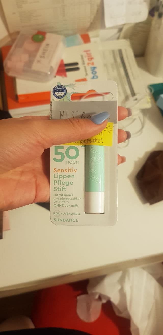 Sundance Lippenpflegestift Sensitiv LSF 50 review photo by clumpsymai