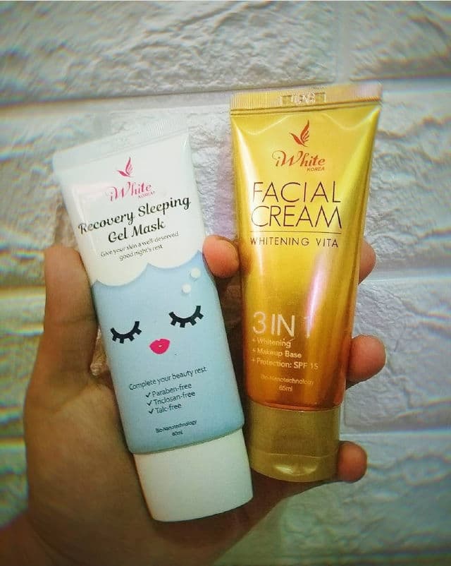 iWhite Korea Recovery Sleeping Gel Mask review photo by cookietbs