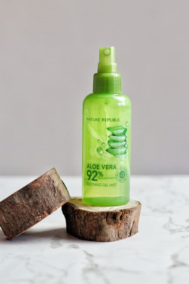NATURE REPUBLIC Soothing & Moisture Aloe Vera 92% Soothing Gel Mist review photo by cookietbs