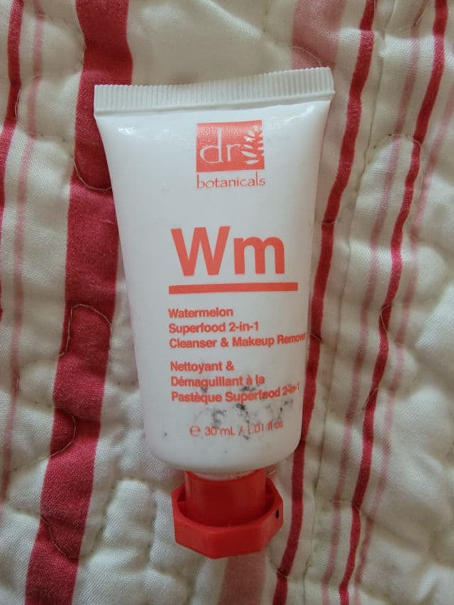 Dr. Botanicals Watermelon Superfood 2-in-1 Cleanser & Makeup Remover review photo by coranne