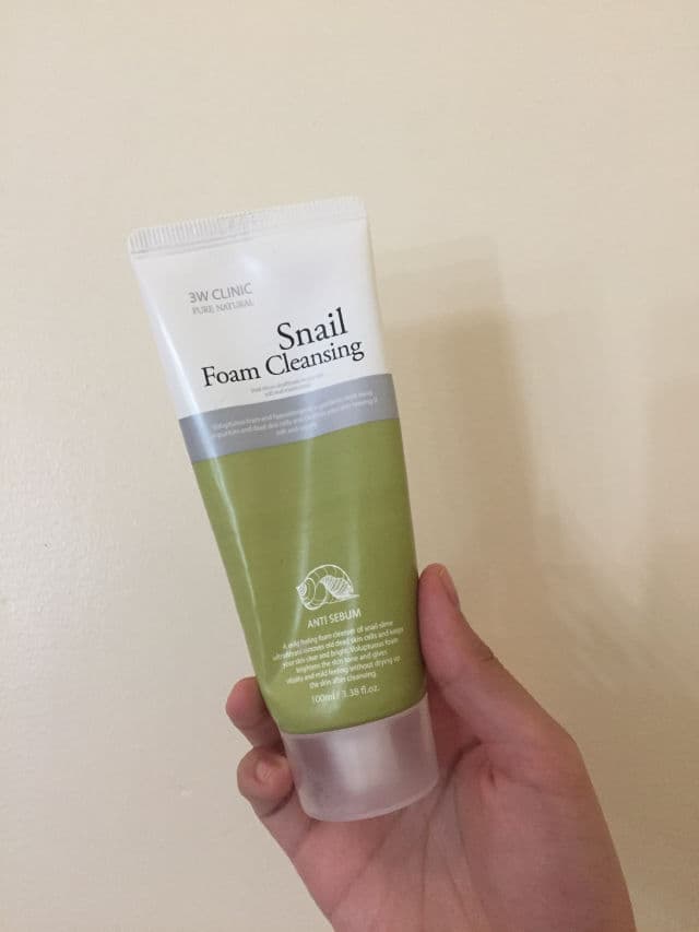 3wClinic Snail Foam Cleansing review photo by cinnamonpancakez