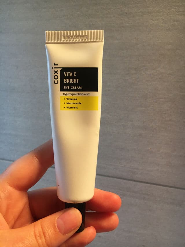 Coxir Vita C Bright Eye Cream review photo by Cornelia