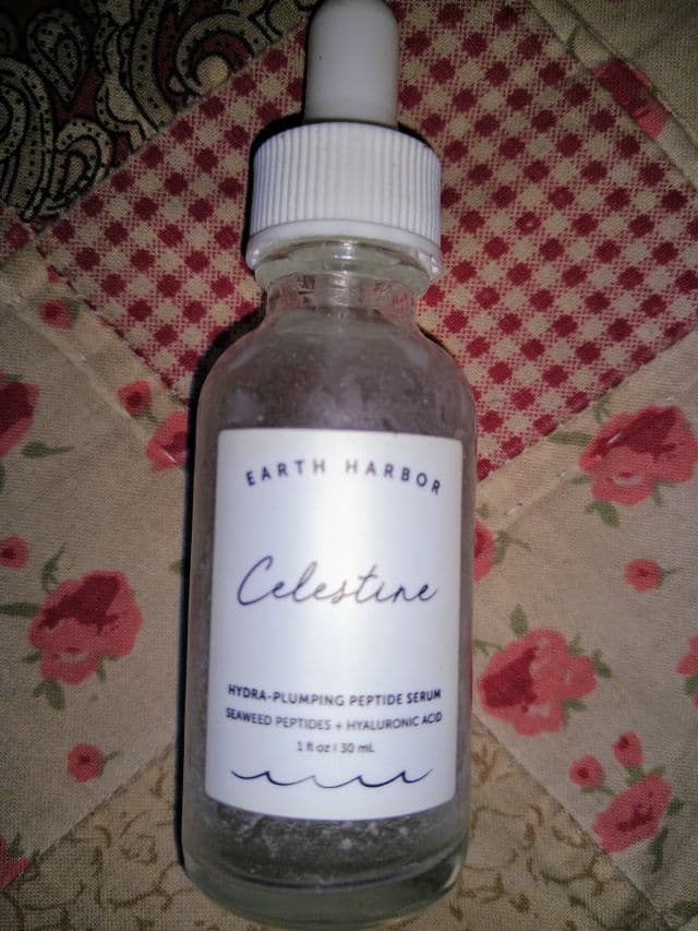 Earth Harbor Naturals Celestine Hydra-Plumping Peptide Serum review photo by crimsonxerox