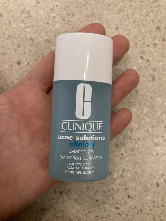 Clinique Acne Solutions Clinical Clearing Gel review photo by curlyemily