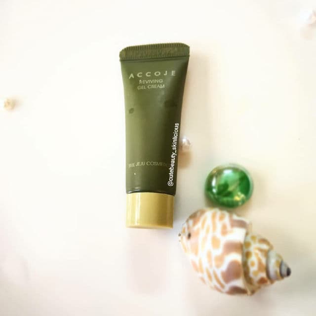 Accoje Reviving Gel Cream review photo by cutebeauty