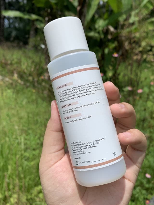 The Pastels Shop "JICAMA" pH Balanced Gentle Gel Cleanser review photo by cuwaya