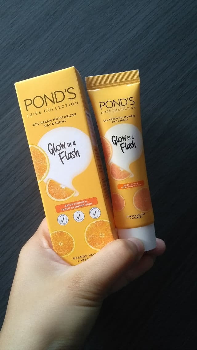 Pond's Juice Collection Moisturizer Gel Cream Moisturizer Orange Nectar review photo by cyntiargn